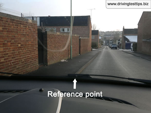 Curb reference points
