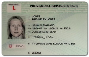 Provisional Driving Licence UK