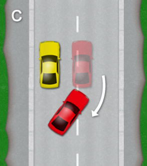 Reverse parallel park: Diagram C