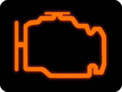 Engine warning light