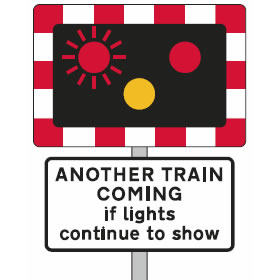 Level Crossing Lights And Signs