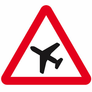 Airplane signs