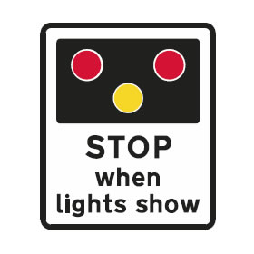 Level Crossing Lights And Signs