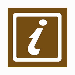 Tourists information symbol