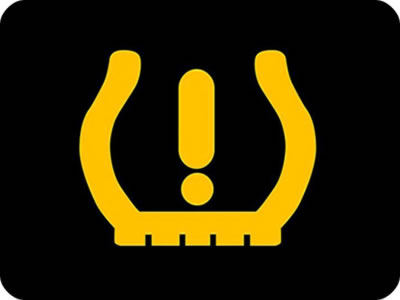 Tyre pressure warning light