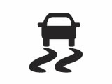 Vauxhall Astra electronic stabilty control warning dashboard symbol