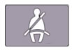 Vauxhall Corsa seat belt reminder light