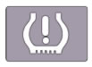 Vauxhall Corsa tyre pressure monitoring system warning