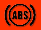 Vauxhall Zafira anti-lock brakes (ABS) red warning light