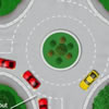 Learning roundabouts for driving