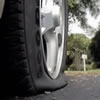 what to do with a Tyre blowout