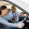 Driving examiner abandons test