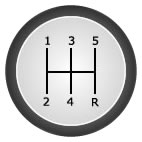Car gear lever