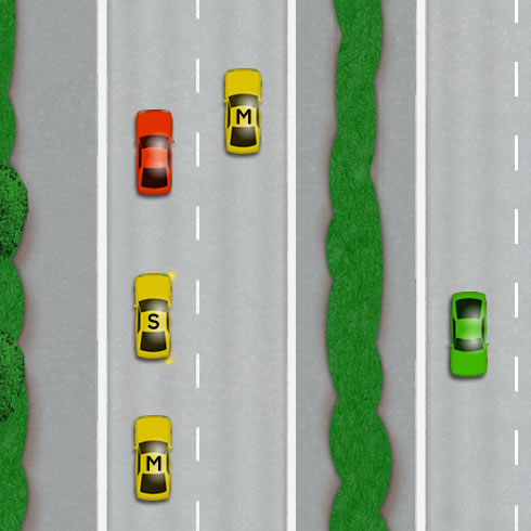Motorway Overtaking