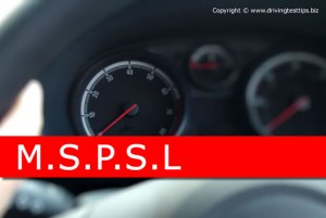 MSPSL driving routine