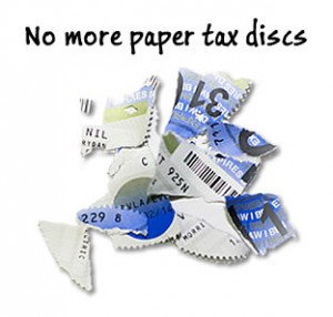 No more paper tax discs