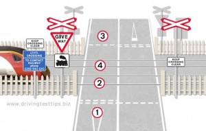 Open level crossing