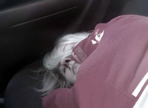 Sleeping in your car