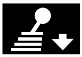 Renault Megane gear down change indicator dashboard light