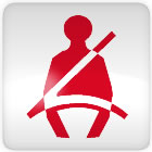 Nissan Micra Seat Belt Unfastened dashboard warning light