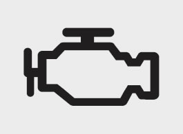 Kia Malfunction indicator lamp (MIL) dashboard warning light