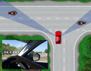 A-pillar blind spot