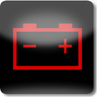 Land Rover / Range Rover / Evoque / Discovery battery charge dashboard warning light