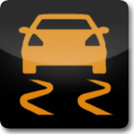 Mercedes Benz Electronic Stability Program (ESP) dashboard warning light