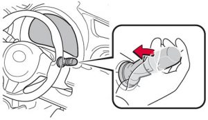 How to clean the front windscreen