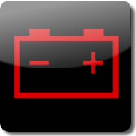 Honda Battery dashboard Warning light symbol