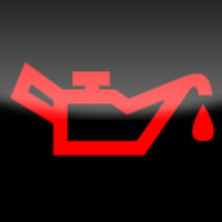 Ford Kuga / Ford Escape engine oil dashboard warning light symbol
