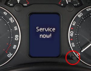 How to reset engine service light on Skoda Octavia mark 2