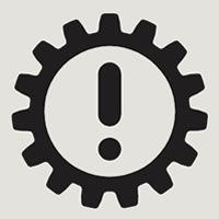 Skoda Octavia automatic gearbox (exclamation mark + cog) dashboard warning light symbol