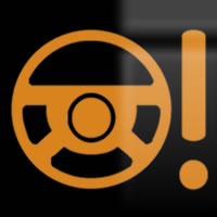 Skoda Octavia power steering fault dashboard warning light symbol