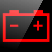 ŠKODA Fabia battery / generator dashboard warning light symbol