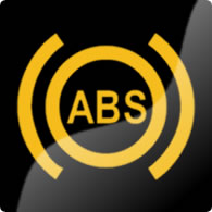 Ford Mondeo / Ford Fusion ABS dashboard warning light symbol