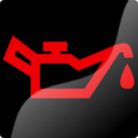 Ford Mondeo / Ford Fusion engine oil dashboard warning light symbol