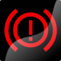 Ford Mondeo / Ford Fusion electric parking brake (exclamation mark) dashboard warning light symbol