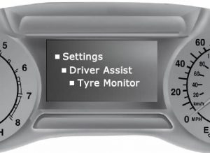 Ford Mondeo / Ford Fusion tyre pressure monitoring system reset 