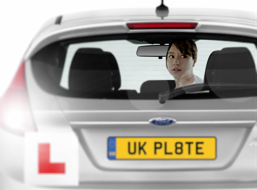 Using the Reversing Camera during the Driving Test