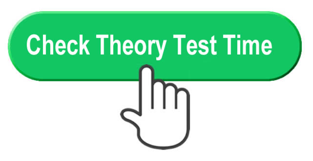 Check theory test date or time button