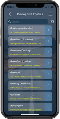 2. Choose Your Driving Test Centre